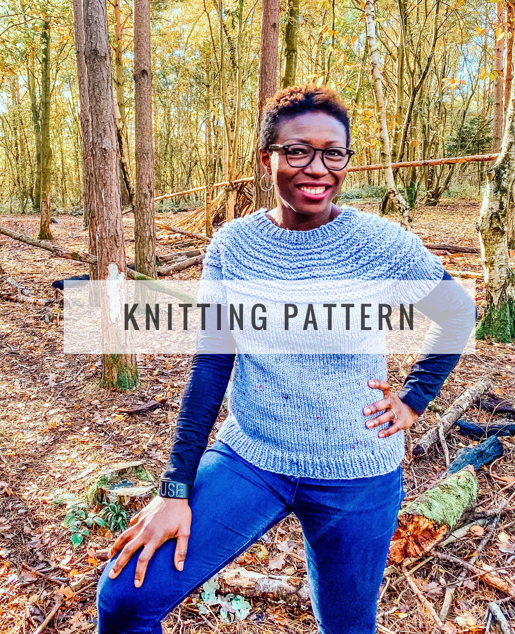 Julia Yoke Sweater PATTERN / Knit Pattern / Pullover Pattern / Sweater ...