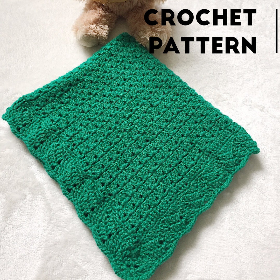 Easy Double Crochet Blanket Pattern - Free with Video - You Should Craft