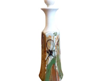 Drip Glaze Pottery Decanter