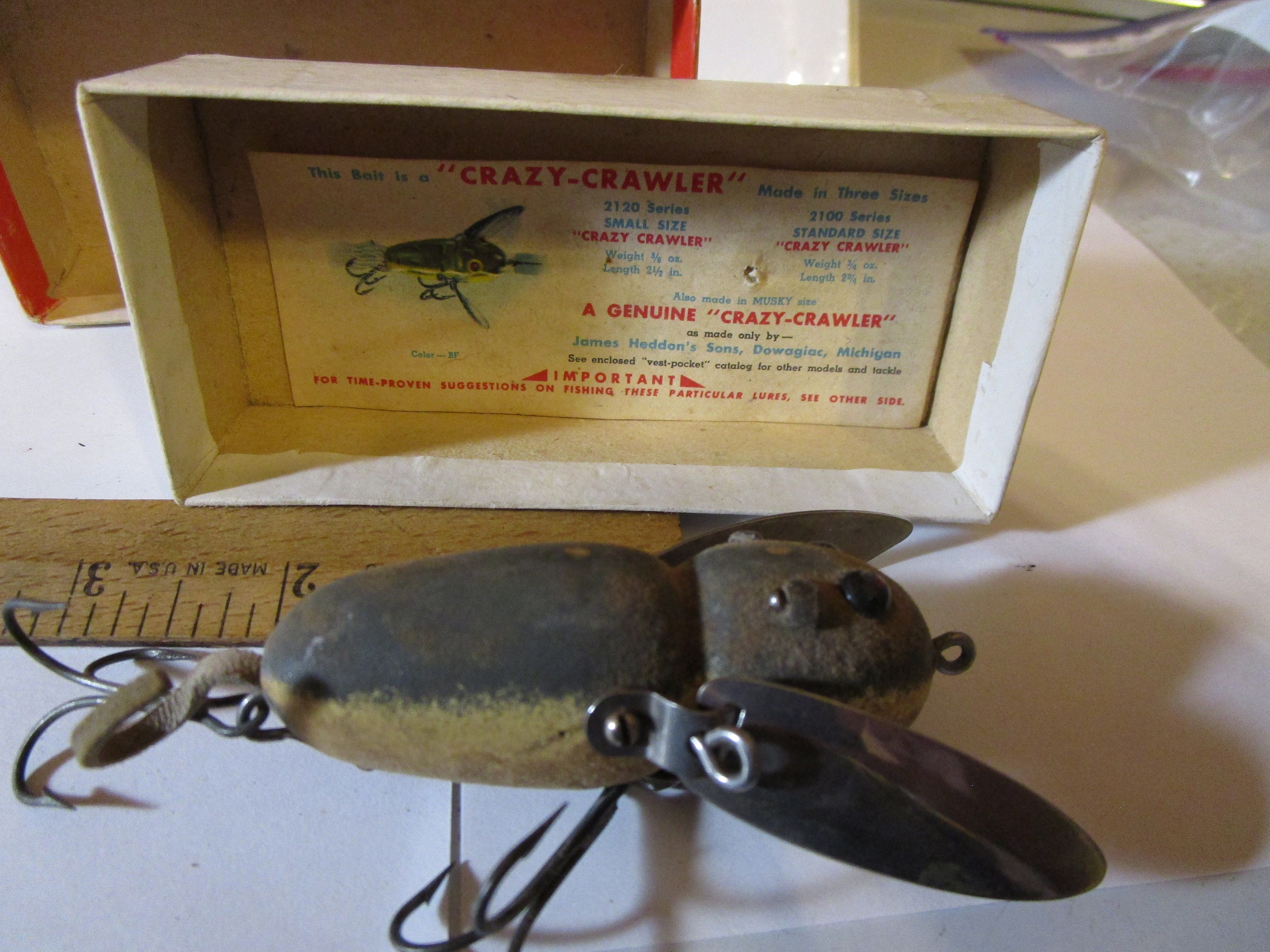 Vintage Heddon Lure -  Canada