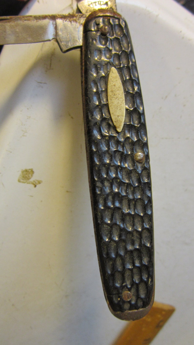 Vintage Utica Cutlery Co. Utica NY 2 Blade Jack Knife Black Etsy Sweden