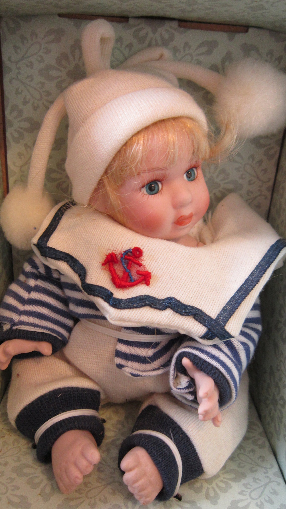 Collectible Porcelain Doll Kingstate The Doll Crafter New in Etsy