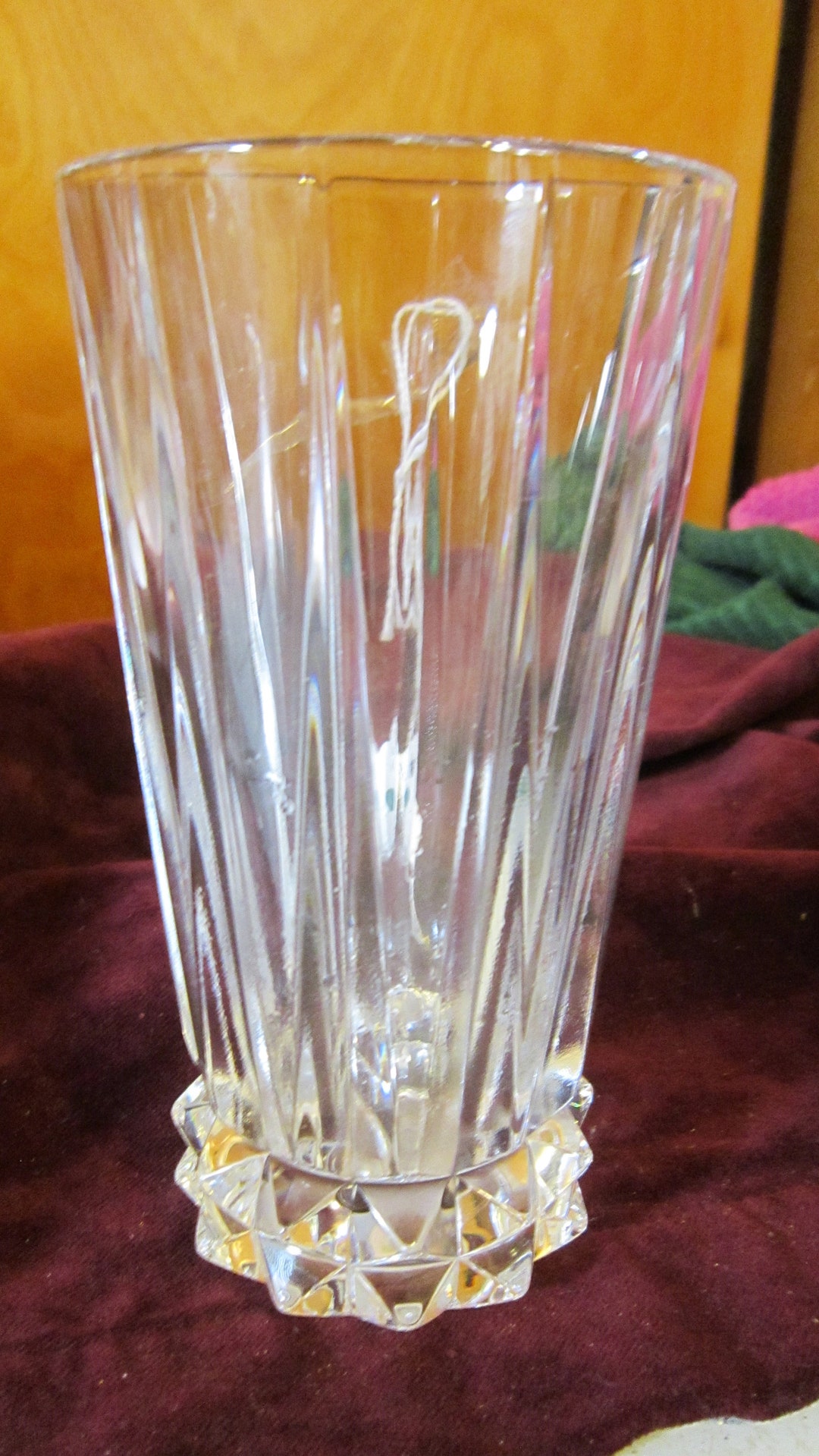 Vintage Rosenthal Crystal Vase Germany 6 Tall X 3 Etsy