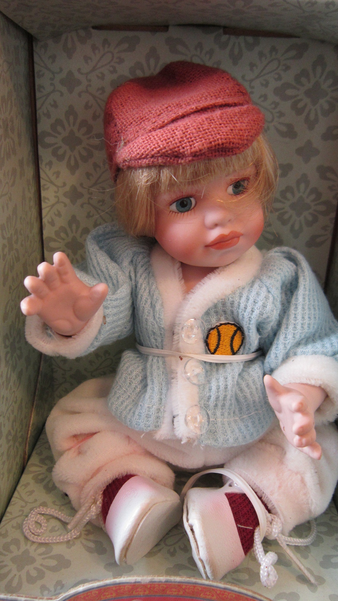 Collectible Porcelain Doll Kingstate The Doll Crafter New in Etsy