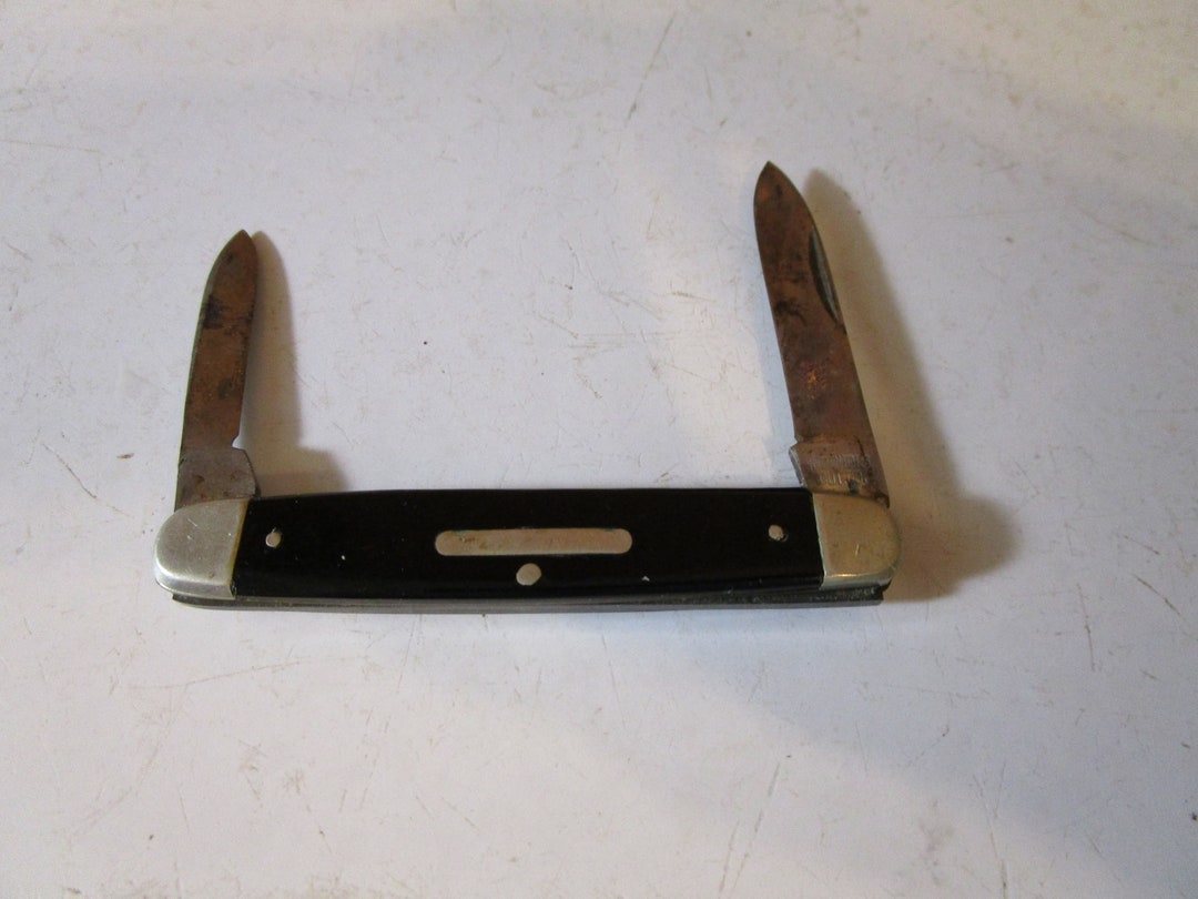 Early Iroquois Cut. Co. 2 Blade Pocket Knife Etsy