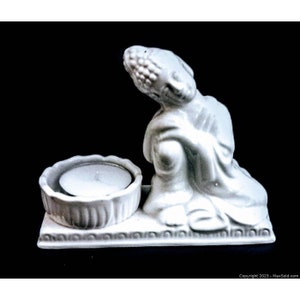 Buddha with Candle Light Holder