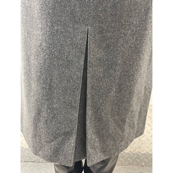 Chanel Wool Midi Pencil Skirt in Grey Size EUR 44 - image 9