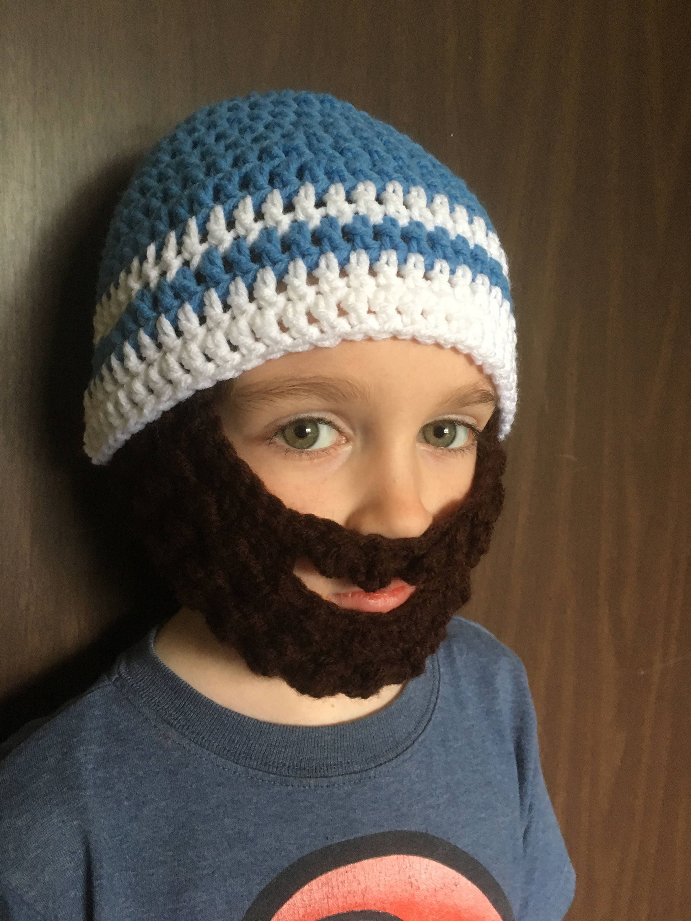 beanie with beard