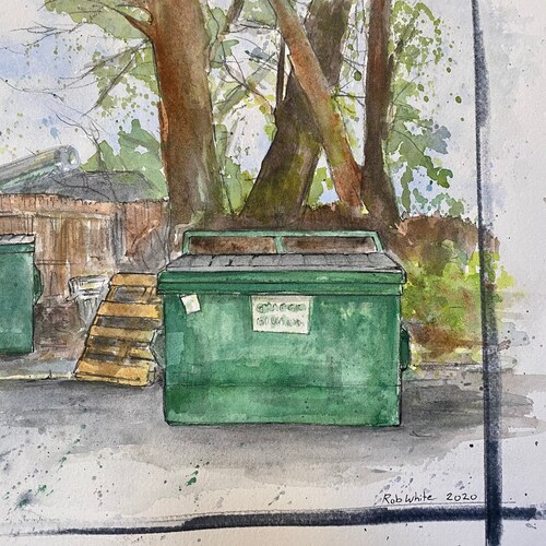 Shops Dumpster Diving