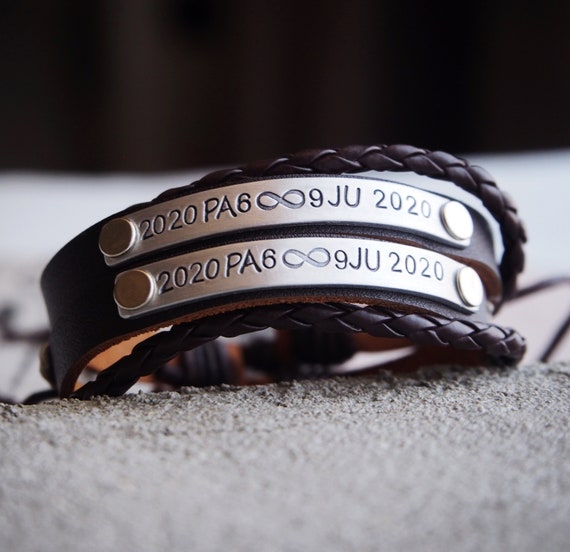 Buy Mens Personalized Bracelet Online In India  Etsy India