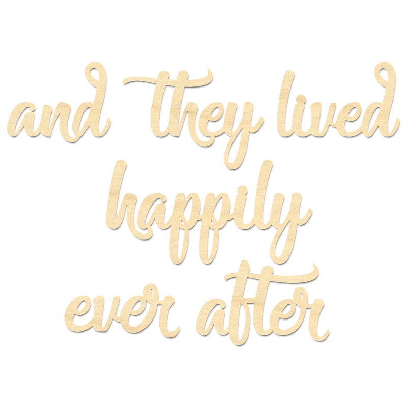 Happily Ever After Sign - Etsy