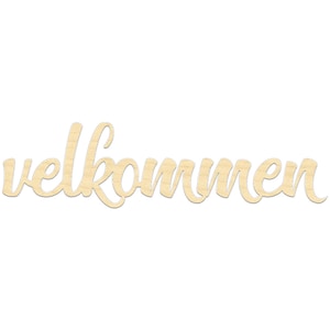 Velkommen Sign- Norwegian Welcome Sign