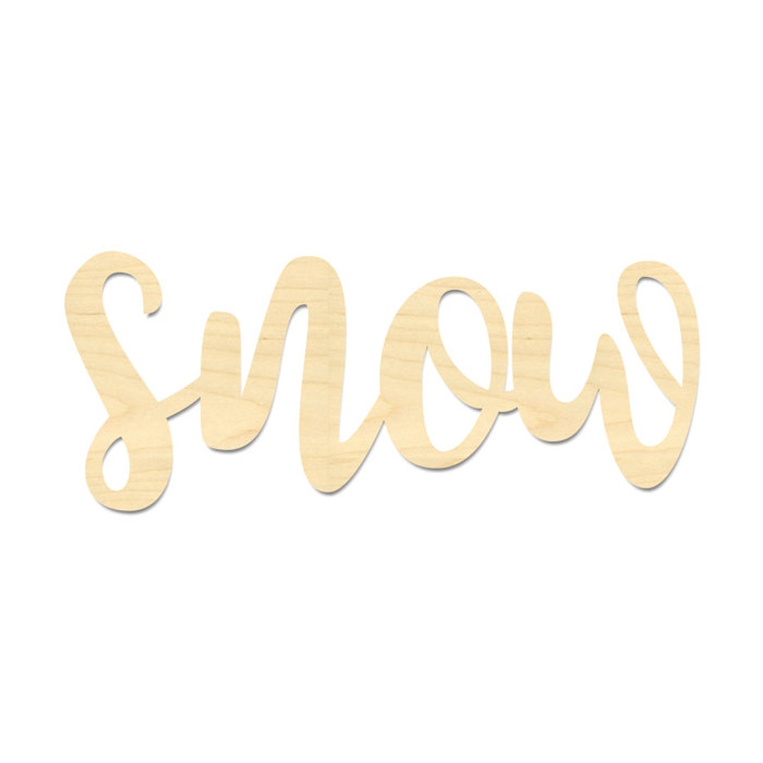 Snow Sign Snow Wording Snow Cursive Wording Sign Winter Door Decor Il 1080xN.2134418336 Fvyz