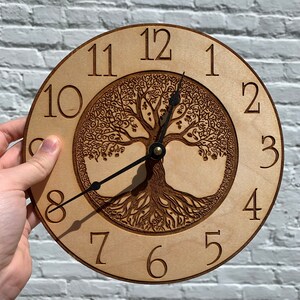 Tree of Life Clock - Etsy