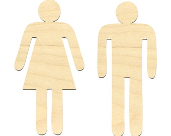Bathroom People- Bathroom People Door Sign- Door Bathroom People