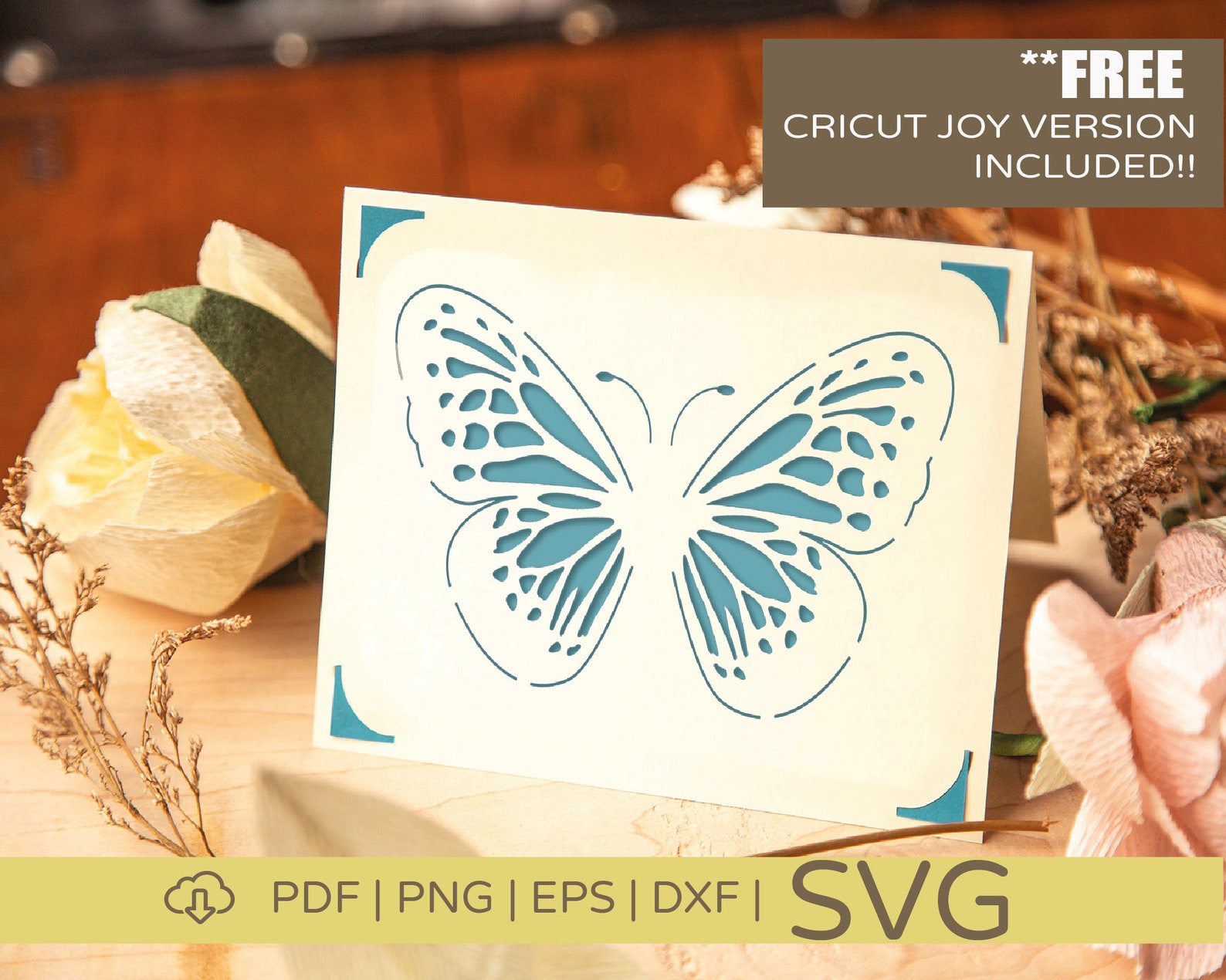 Free Free 168 Butterfly Birthday Card Svg SVG PNG EPS DXF File