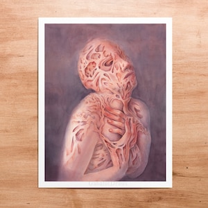 Untitled // 11x14&quot; Giclee Art Print // Ink and Watercolor