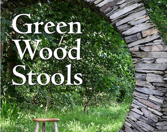 Green Wood Stools, by Alison Ospina, 2017