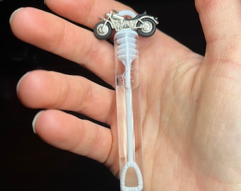 Motorcycle Bubble Tube Favor Kids Born 2 Ride Motorcycle Favor First Lap Complete Biker Wedding Party Supplies Motorcycle Birthday Loot Bag