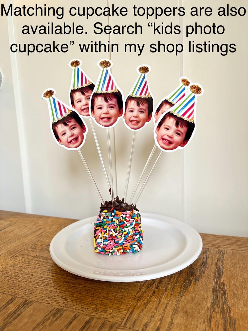 Custom Face Bubble Birthday Party Favors Bubbles With Kids Face Party ...