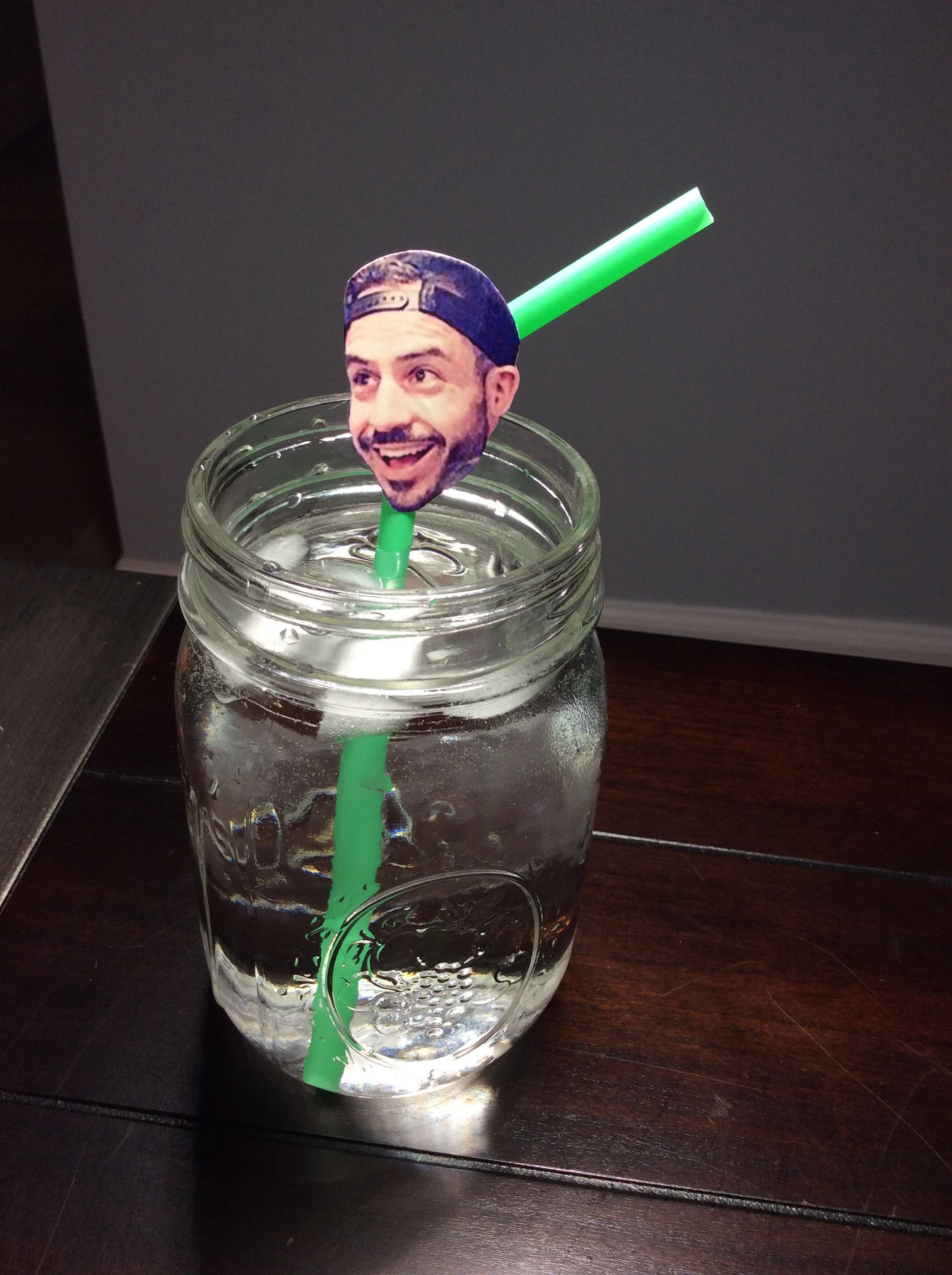 6 Custom Face Straws Personalized Plastic Flexi Straws Etsy