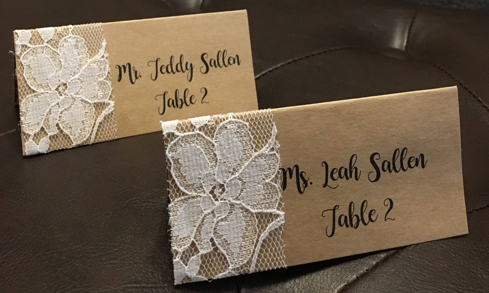 Lace Place Cards Seat Cards Floral Lace Escort Cards Food | Etsy