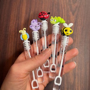 We're Bugging Out Birthday Favors Nature Kids Garden Party Bugs Bubble Goodie Bag Calling All Critters Insects Buzz Hop Little Crawlers Tube