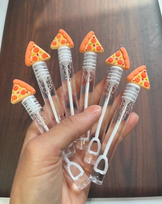 Pizza Bubble Favor, Pizza Slices Favor, Pizza Party Favor, Pizza Party Favor, Pizza Party Supplies, Pepperoni Pizza Party Favors