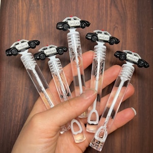 Police Car Bubble Tube Wand Kids Calling All Units Cop Favor Police Graduation Appreciation Wedding Party Supply Police Birthday Goodie Bag