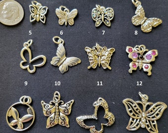 Butterfly (CHOICE OF CHARMS) Necklace for dolls and girls