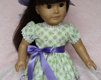 Lilac Trellis Summer Dress