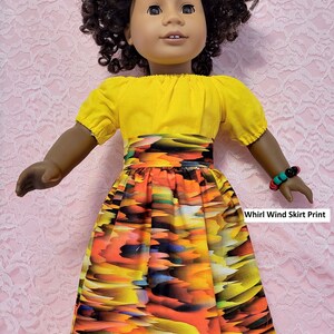 Tenue jupe et chemisier Island Tropics, poupée de 18 pouces. convient à American Girl image 5