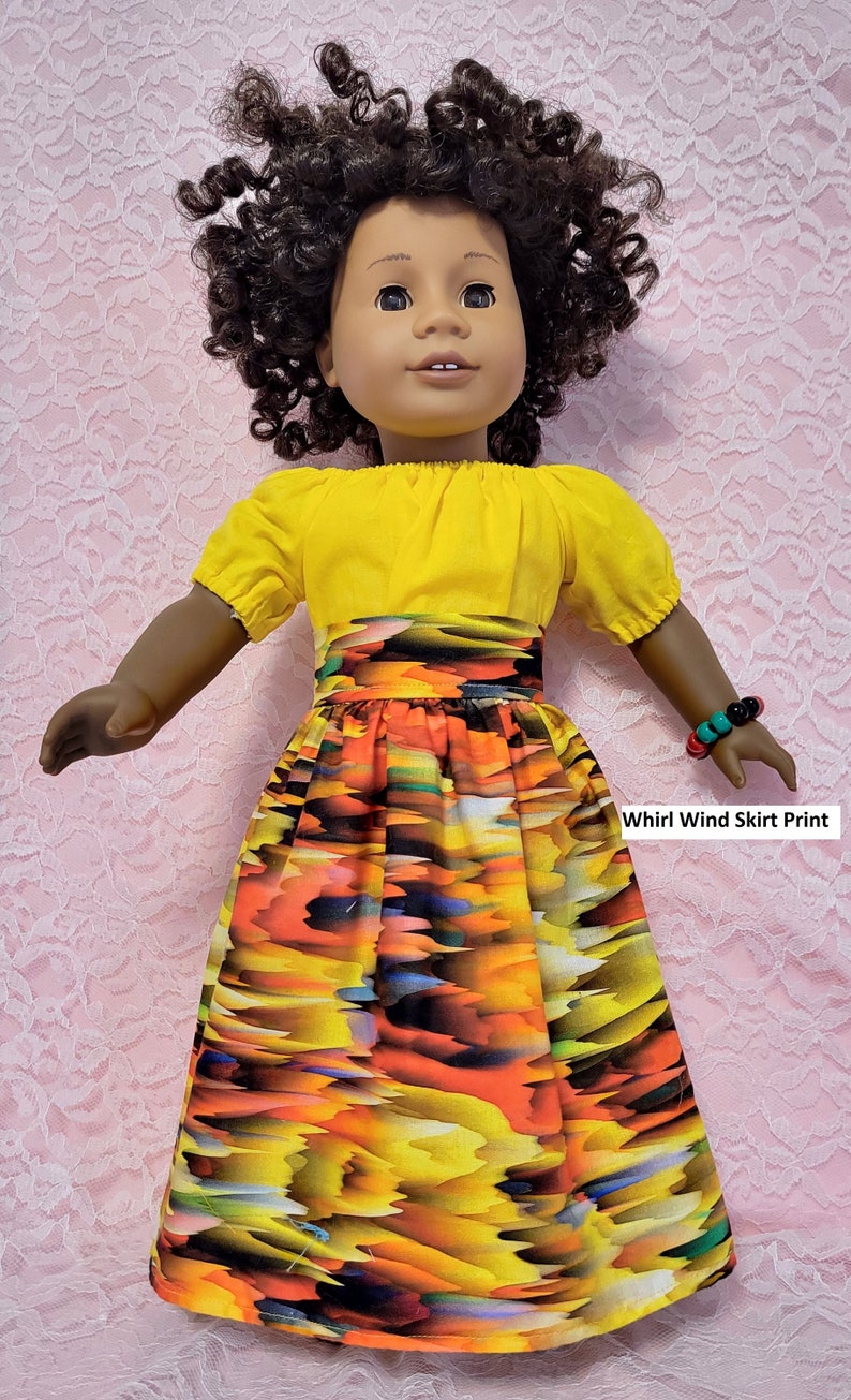 Tenue jupe et chemisier Island Tropics, poupée de 18 pouces. convient à American Girl image 5