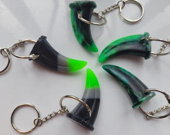 Green Collection - Dragon Claw Keychains - JayeCreations