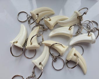 Off-White Assorted - Dragon Claw Keychains - JayeCreations