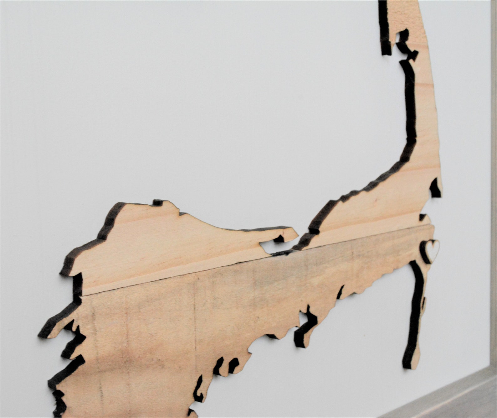 Rustic Cape Cod Map/cape Cod Map/wood Cape Cod Etsy