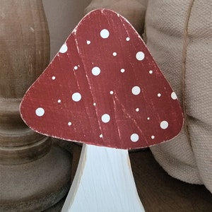 Rustic Wood Mushrooms/wood Toad Stool/fall Mushroom Decor/mushroom ...