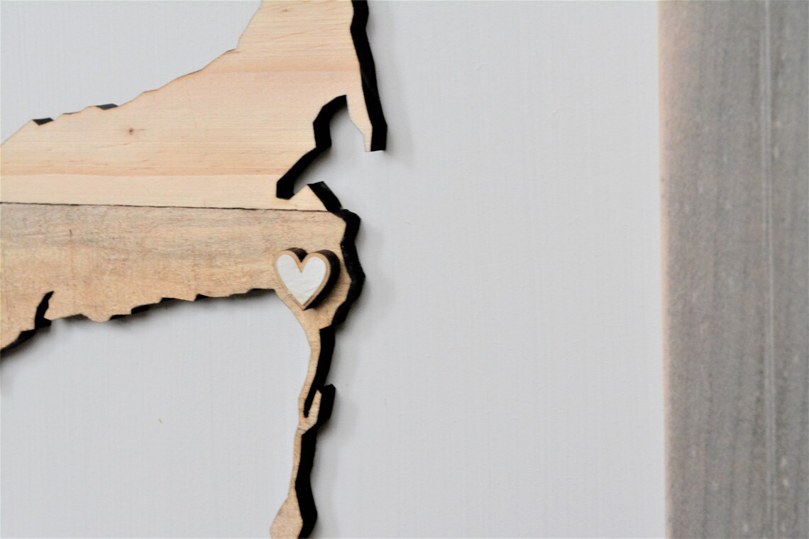 Rustic Cape Cod Map/cape Cod Map/wood Cape Cod Etsy