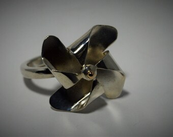 Sterling Silver Pinwheel