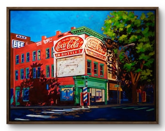 Reproduction giclée d'une peinture à l'huile originale | 1st & Broad Fine Art