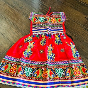 Girls red Chaniya Choli/ Navratri Wear