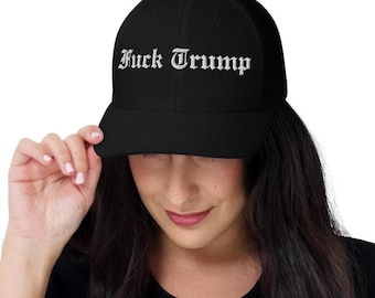 F*CK TRUMP Anti-Trump Trucker Cap