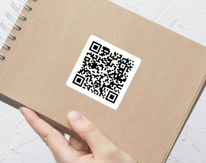 FDT Song QR Code Sticker 3"x3"