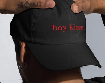 Boy Kisser Embroidered Dad Hat