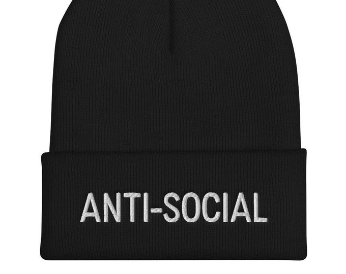 Anti-Social Beanie