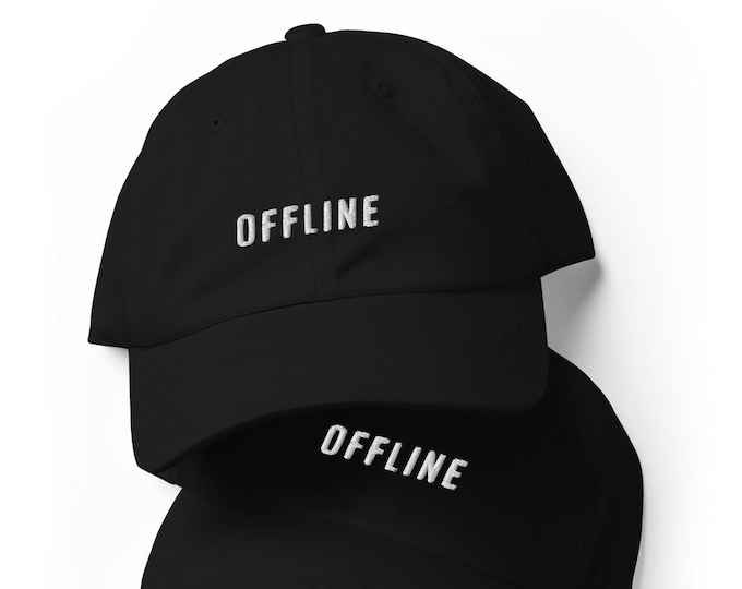 Offline Dad Hat Embroidered Dad Hat