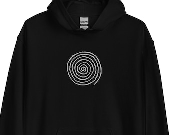 THE SPIRAL Embroidered Hoodie Unisex