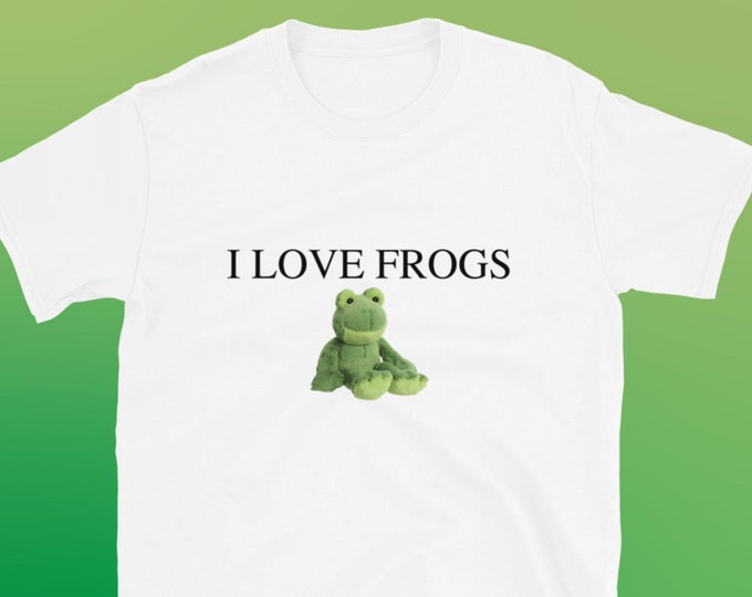 I Love Frogs Unisex T-Shirt