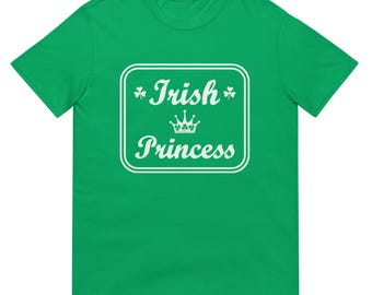 Irish Princess T-Shirt – Tribute Graphic Tee,  Unisex Music Shirt, Celtic Irish Pride Vintage Style Gift