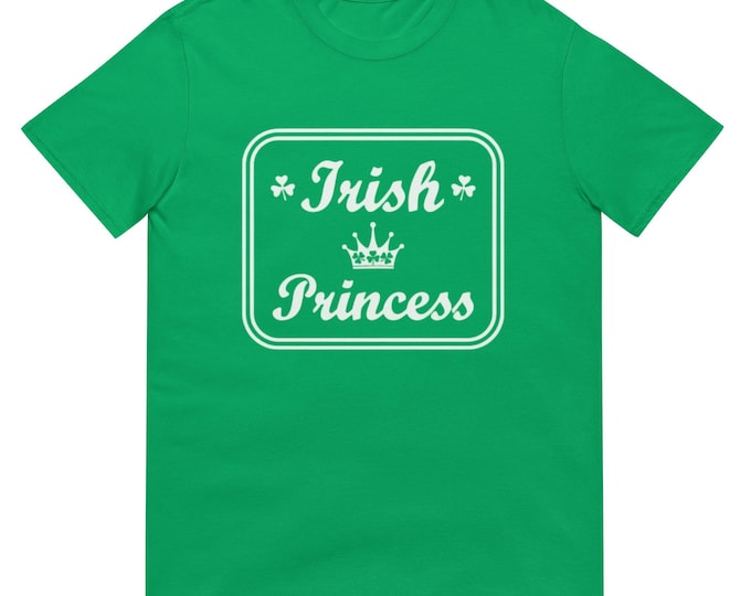 Irish Princess T-Shirt – Tribute Graphic Tee,  Unisex Music Shirt, Celtic Irish Pride Vintage Style Gift